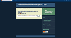 Desktop Screenshot of bioeticaunne.blogspot.com