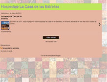 Tablet Screenshot of casadelasestrellas.blogspot.com