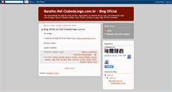 Desktop Screenshot of clubedojogooficial.blogspot.com