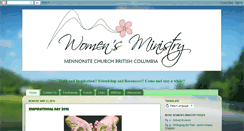 Desktop Screenshot of mcbcwomensministry-bridgingthegap.blogspot.com