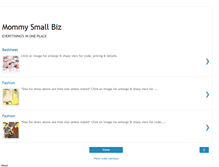 Tablet Screenshot of mommysmallbiz.blogspot.com