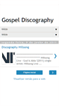 Mobile Screenshot of gospeldiscography.blogspot.com