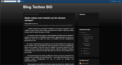 Desktop Screenshot of blogtechnosio.blogspot.com