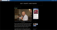 Desktop Screenshot of ggsrantsandraves.blogspot.com