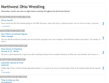 Tablet Screenshot of northwest-district-wrestling.blogspot.com