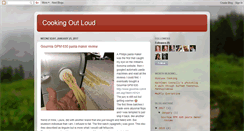 Desktop Screenshot of cookingoutloud.blogspot.com