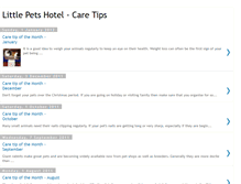 Tablet Screenshot of littlepetshotel-tips.blogspot.com