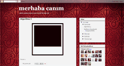 Desktop Screenshot of merhabacanim.blogspot.com