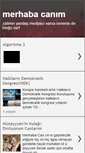 Mobile Screenshot of merhabacanim.blogspot.com