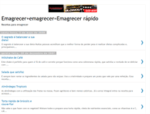 Tablet Screenshot of emagreceredieta.blogspot.com