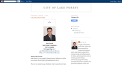 Desktop Screenshot of cityoflakeforest.blogspot.com