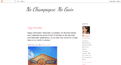 Desktop Screenshot of nochampagnenogain.blogspot.com