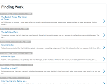 Tablet Screenshot of mary-findingwork.blogspot.com