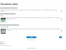 Tablet Screenshot of occasionalcakes.blogspot.com