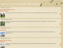 Tablet Screenshot of golfacademy.blogspot.com