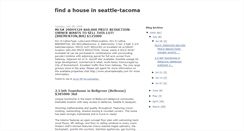 Desktop Screenshot of findahouseinseattle-tacoma.blogspot.com