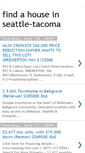 Mobile Screenshot of findahouseinseattle-tacoma.blogspot.com
