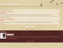 Tablet Screenshot of henleyhead.blogspot.com