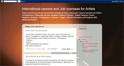 Desktop Screenshot of job4artists.blogspot.com