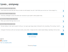 Tablet Screenshot of on--myway.blogspot.com
