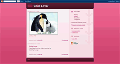 Desktop Screenshot of childlover.blogspot.com