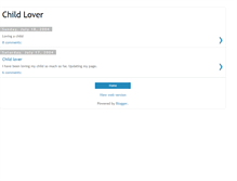 Tablet Screenshot of childlover.blogspot.com