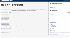 Desktop Screenshot of najcollections.blogspot.com