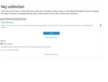 Tablet Screenshot of najcollections.blogspot.com