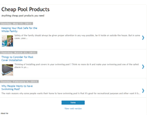 Tablet Screenshot of cheappoolsupplies.blogspot.com