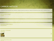 Tablet Screenshot of carrosantigosba.blogspot.com
