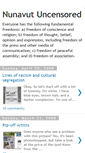 Mobile Screenshot of nunavutuncensored.blogspot.com