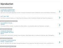 Tablet Screenshot of blproduction.blogspot.com
