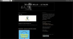 Desktop Screenshot of olivierbello.blogspot.com