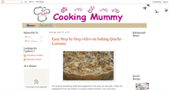 Desktop Screenshot of cookingmummy.blogspot.com