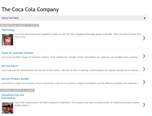 Tablet Screenshot of cocacolainventory.blogspot.com