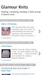 Mobile Screenshot of glamour-knits.blogspot.com