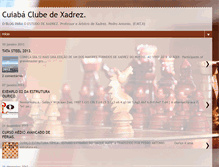 Tablet Screenshot of cuiabaclubedexadrez.blogspot.com