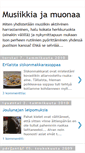 Mobile Screenshot of musiikkiajamuonaa.blogspot.com