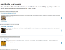 Tablet Screenshot of musiikkiajamuonaa.blogspot.com