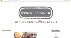 Desktop Screenshot of angelinasfreudentanz.blogspot.com