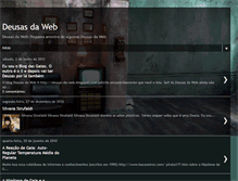 Tablet Screenshot of deusasdaweb.blogspot.com
