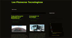 Desktop Screenshot of plomerostecnologicos.blogspot.com