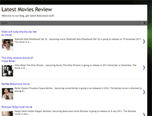Tablet Screenshot of latestmovie-review.blogspot.com