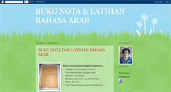 Desktop Screenshot of bukubahasaarab.blogspot.com