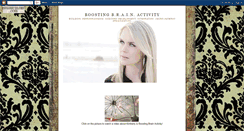 Desktop Screenshot of boostingbrainactivity.blogspot.com
