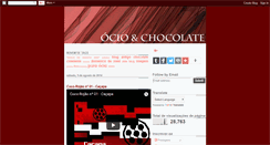 Desktop Screenshot of ocioechocolate.blogspot.com