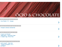 Tablet Screenshot of ocioechocolate.blogspot.com