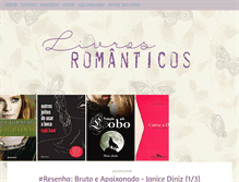 Tablet Screenshot of livrosromanticos.blogspot.com