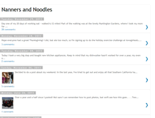 Tablet Screenshot of nannersandnoodles.blogspot.com