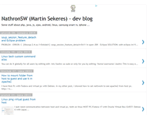 Tablet Screenshot of nathrondevblog.blogspot.com